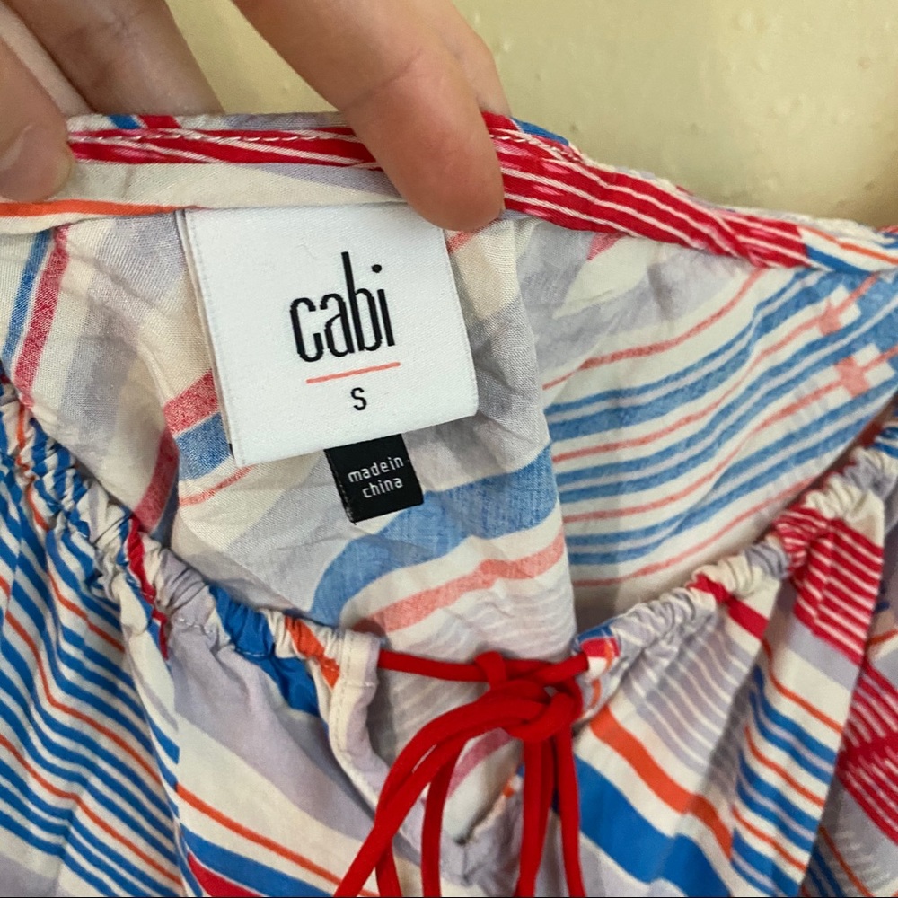 Cabi #5230 All Aboard Nautical Tank Top - Picture 3 of 4